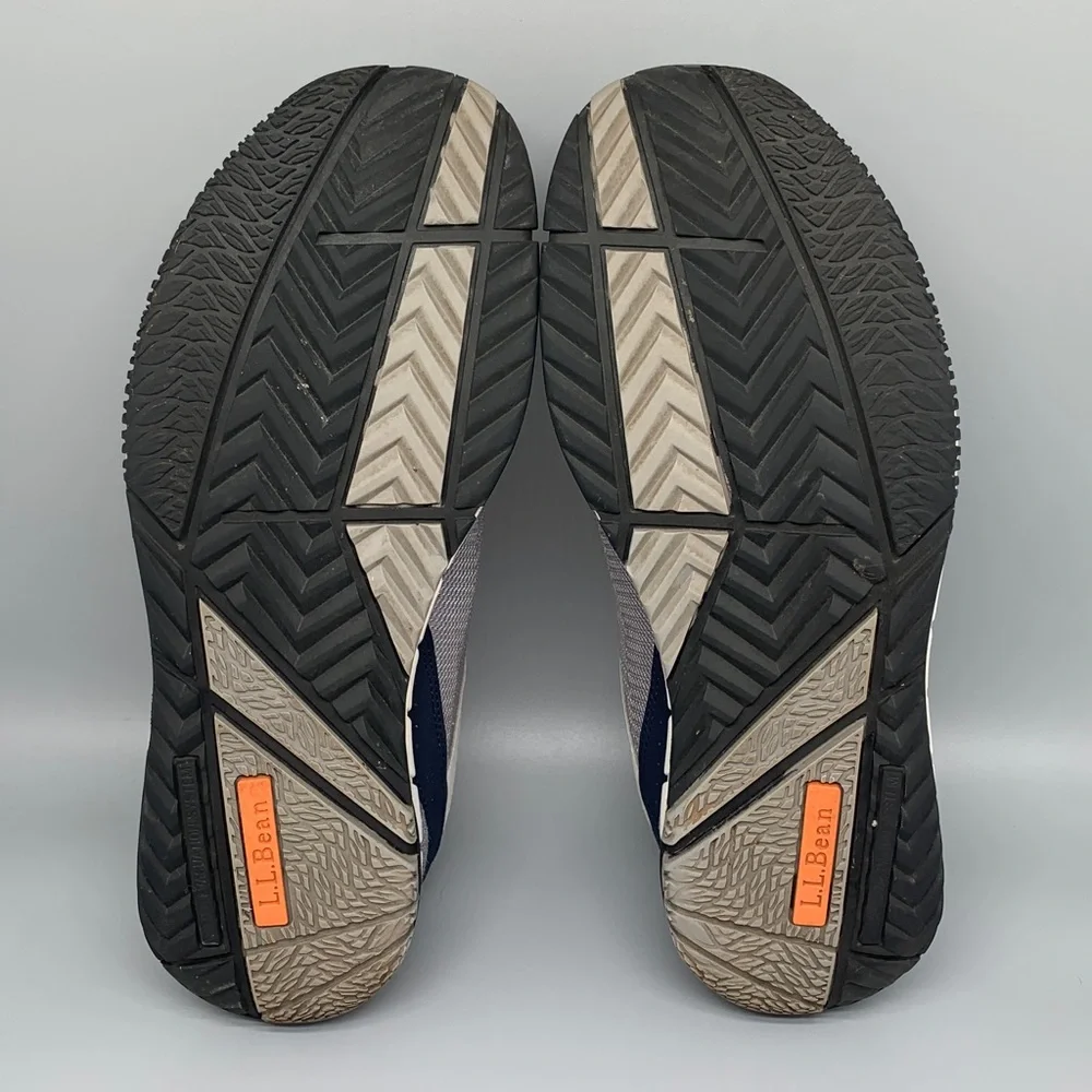L.L.Bean Gray Orange Water Shoes Men’s Sz‎ 10.5